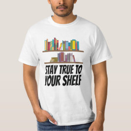 Boeken - blijf waar bij uw dak t-shirt