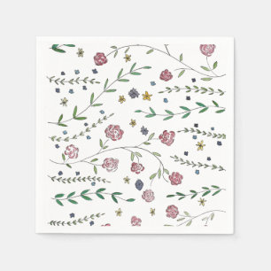 Boeken & Bloesem Cocktailservetjes Servet