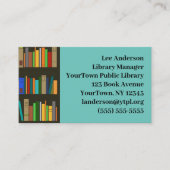 Boeken boekenkasten Design Visitekaartje (Voorkant)