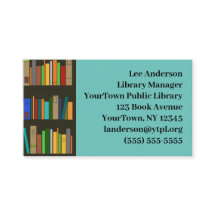 Boeken boekenkasten Design Visitekaartje