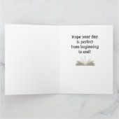 Boeken boekenkasten Design Wenskaart Kaart (Binnen)