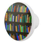 Boeken boekenkasten Ontwerpkeramische knop (Rechts)