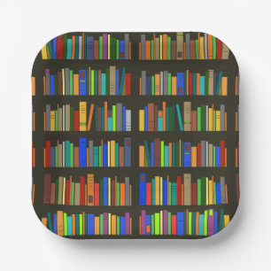 Boeken boekenkasten Ontwerppapieren Borden Papieren Bordje