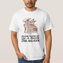 Boeken - Boekenwurm? Ik Ben Een Boekendragon T-shirt