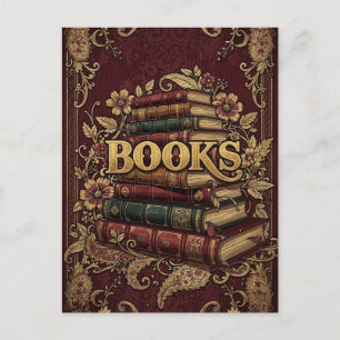 Boeken Boekliefhebbers Schrijvers Lezers Bibliophi Briefkaart