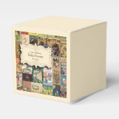  boeken brengen een Baby shower van het Boek Bedankdoosjes (Voorkant Zijde)