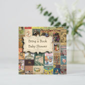  boeken brengen een Baby shower van het Boek Kaart (Staand voorkant)