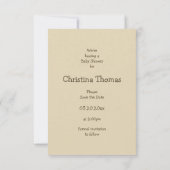  boeken brengen een Baby shower van het Boek Kaart (Achterkant)