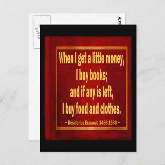 Boeken Briefkaart (Voorkant / Achterkant)