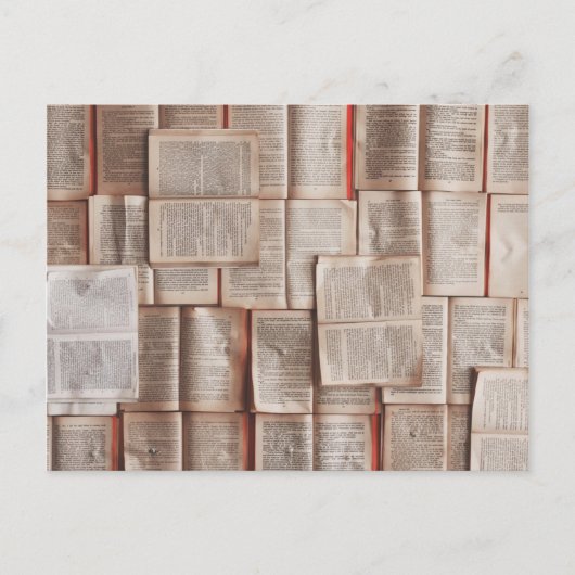  boeken briefkaart (Voorkant)