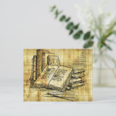  boeken briefkaart (Staand voorkant)