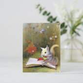 Boeken, Briefkaart voor postovergangen (Staand voorkant)