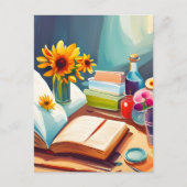 Boeken, Briefkaart voor postovergangen (Voorkant)