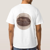 Boeken & Brouwen T-shirt (Achterkant)