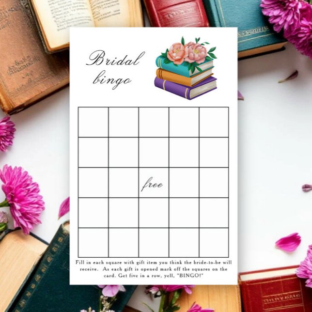 Boeken Bruidsbruiloft Bingo spel (Creator heeft geüpload)