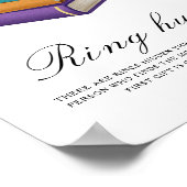 Boeken Bruidsfeest - Ring zoek spel Poster (Hoek)