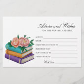 Boeken Bruiloftfeest Advies en Wensen Briefpapier (Voorkant)