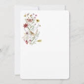 Boeken & Brunch Een nieuw Chapter Baby shower Kaart (Achterkant)