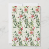 Boeken & Brunch Ferret Baby shower Kaart (Achterkant)