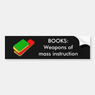 BOEKEN - bumpersticker