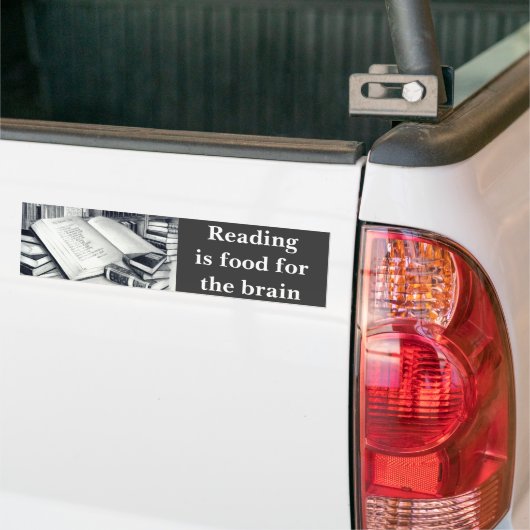 Boeken Bumpersticker (Op Truck)