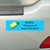 BOEKEN - bumpersticker (Op auto)