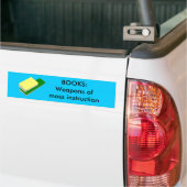 BOEKEN - bumpersticker (Op Truck)