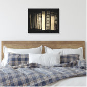  boeken canvas afdruk (Insitu (Slaapkamer))