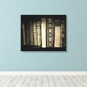  boeken canvas afdruk (Insitu (Houten vloer))