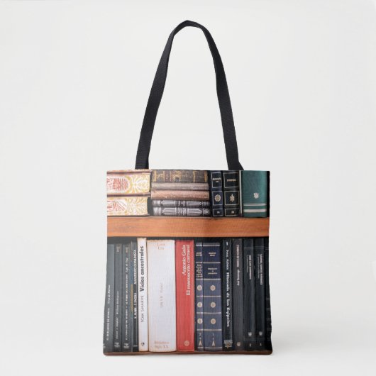 Boeken canvas tas (Voorkant)