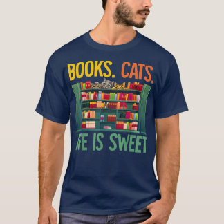 Boeken Cats Life is een grappige kat T-shirt