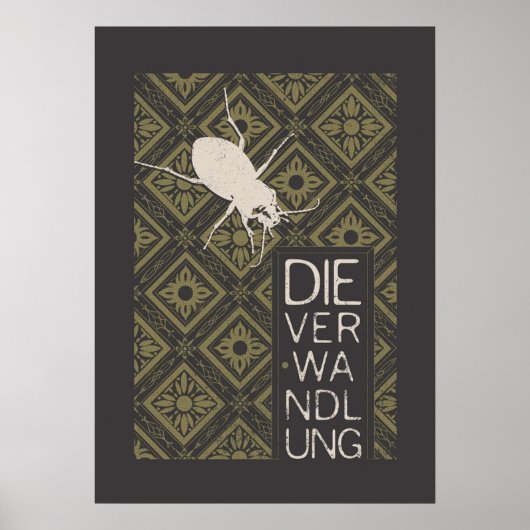 Boeken Collectie Kafka De Metamorfose Poster (Voorkant)