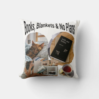 Boeken, dekens en geen plannen Sierkussen