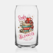 Boeken Dekens en Warme Chocolade  Blikvorm Glas (Voorkant)