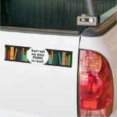 Boeken Design Bumpersticker (Op Truck)