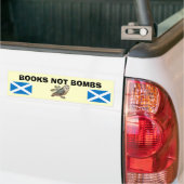 Boeken die de Schotse Onafhankelijkheidslezer niet Bumpersticker (Op Truck)