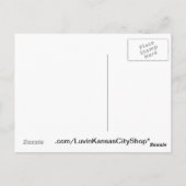 Boeken die de van de binnenstad van de Bibliotheek Briefkaart (Achterkant)