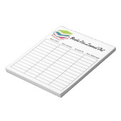 "Boeken die ik heb uitgeleend" Notitieblok (Linkerzijde)