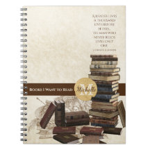 Boeken die ik wil lezen  Notitieboek