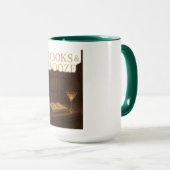 Boeken & drank voor de bar liefhebber mok (Voorkant rechts)