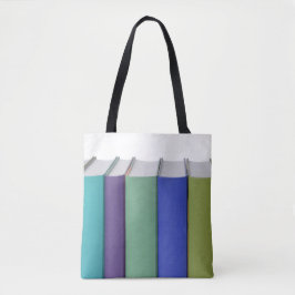 Boeken dubbelzijdig tote bag