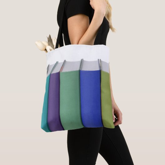 Boeken dubbelzijdig tote bag (Dichtbij)