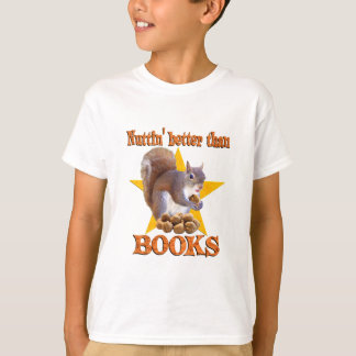 Boeken-eekhoorn T-shirt