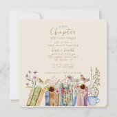 boeken Een nieuw hoofdstuk Baby shower Kaart (Voorkant)