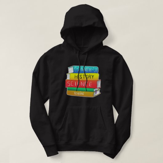 Boeken – Een Wereld Tussen de Bladzijden Hoodie (Design voorkant)