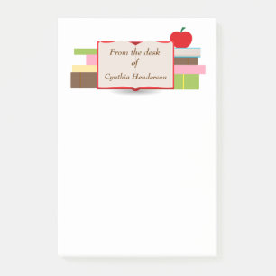 Boeken en Apple Post-it® Notes