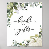 Boeken en Baby shower voor schenkingen Poster (Voorkant)