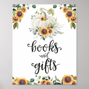 Boeken en Baby shower voor schenkingen Poster