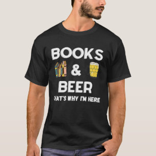 Boeken en bier dus in een busje t-shirt