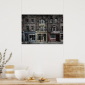 Boeken en bistro's en slagers No 9 Old Film Poster (Keuken)